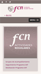 Mobile Screenshot of fundacionclaudionaranjo.com